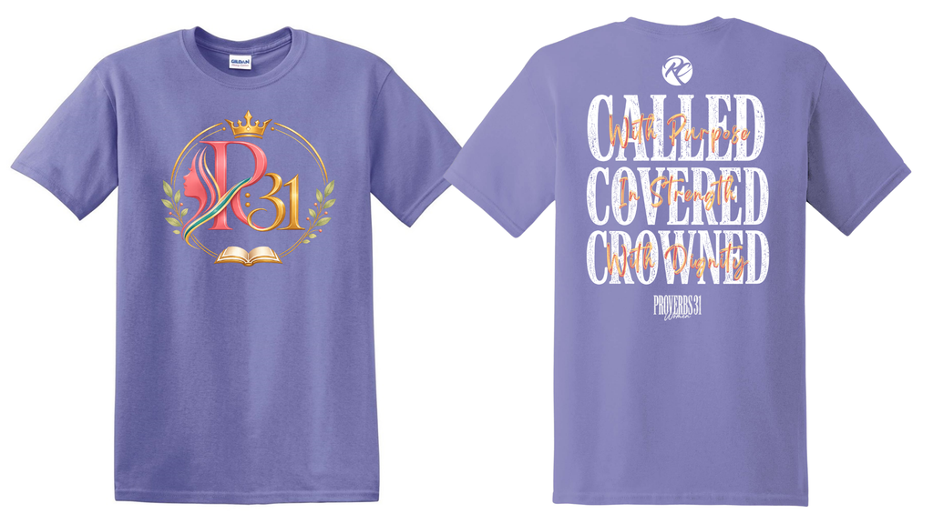 P:31 Women's Ministry – Called. Covered. Crowned. Tee 👑