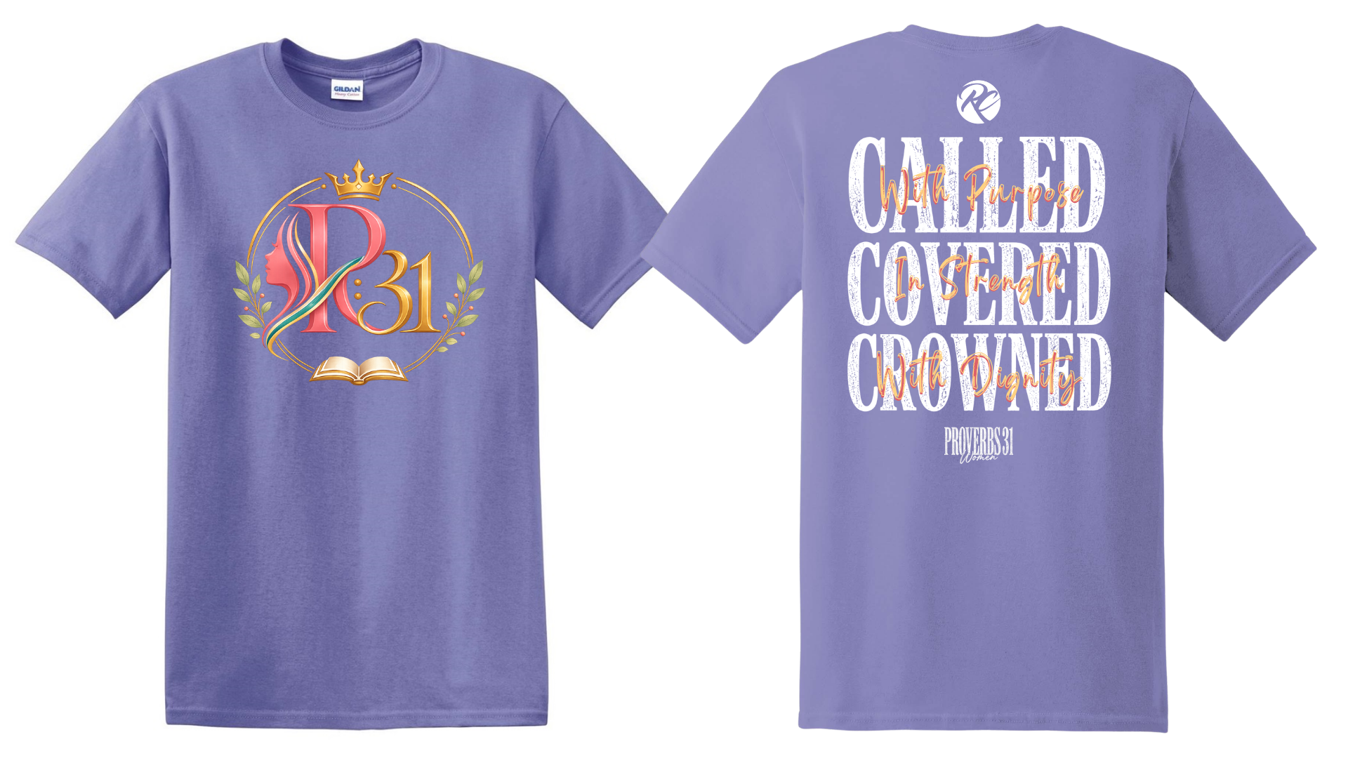 P:31 Women's Ministry – Called. Covered. Crowned. Tee 👑