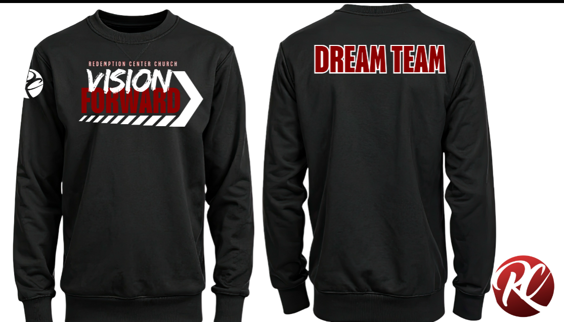 Redemption Merch- VISION FORWARD (SWEATSHIRT)